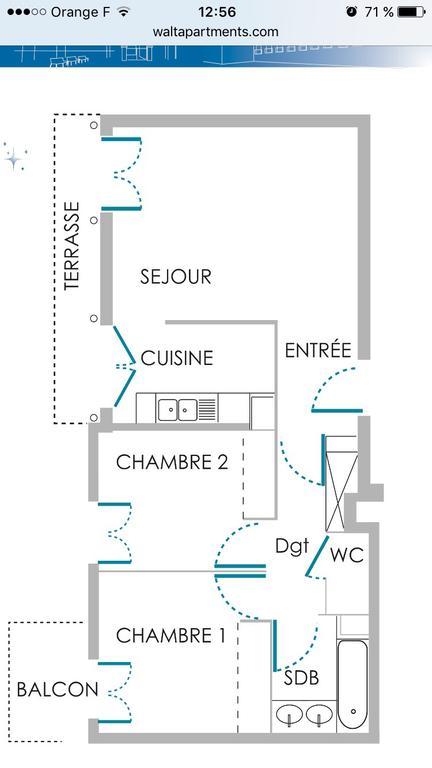 Disney, Sunny Comfortable 2 Bedrooms Family Apartment, 8 Pers, Wifi, Netflix 谢西 外观 照片